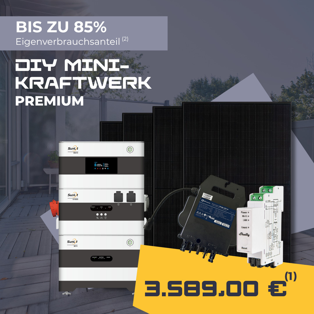 Balkonkraftwerk Premium MAXX SOLAR Balkonkraftwerk Premium MAXX SOLAR