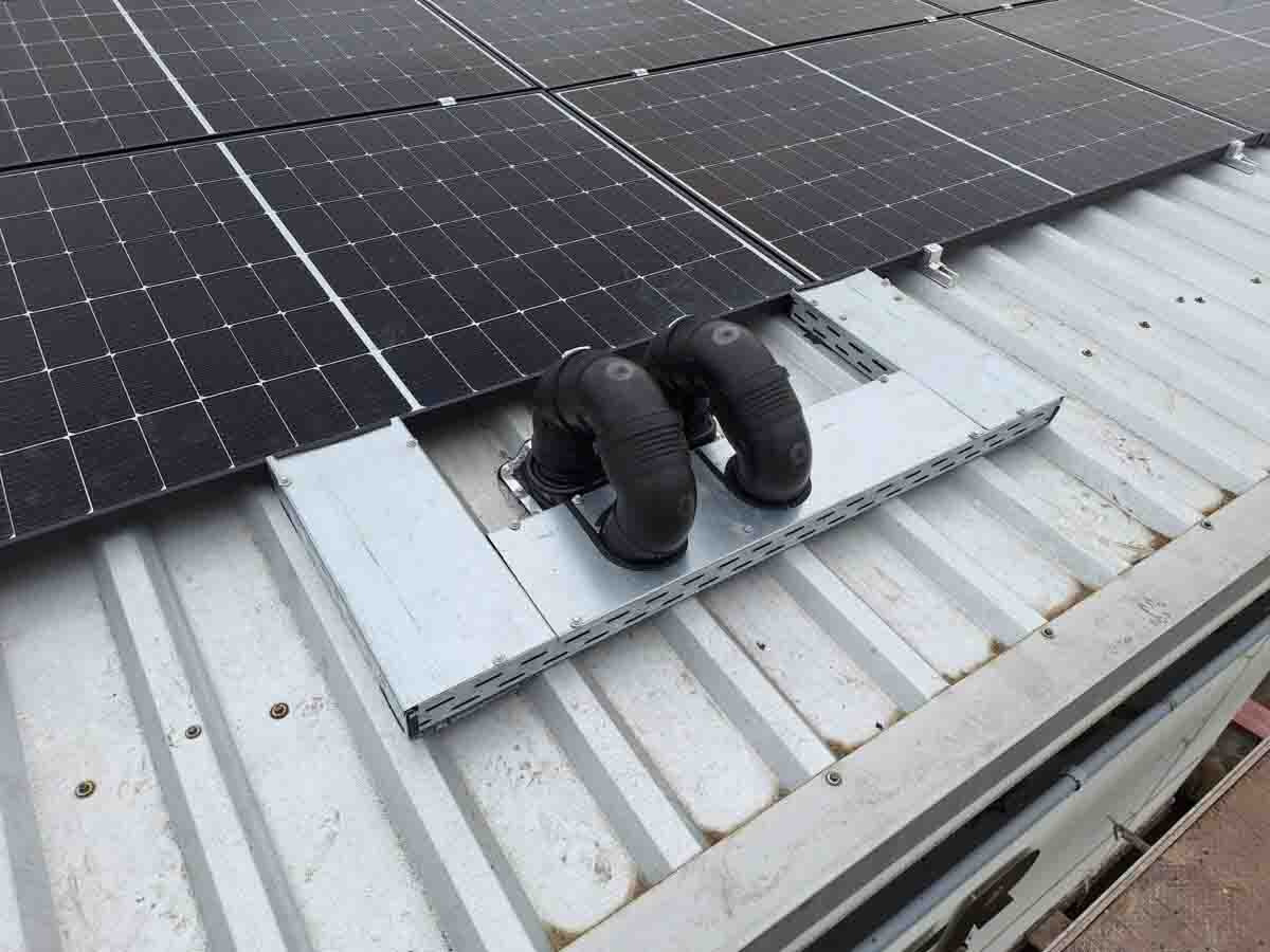 PV-Anlage optimal für Flachdach