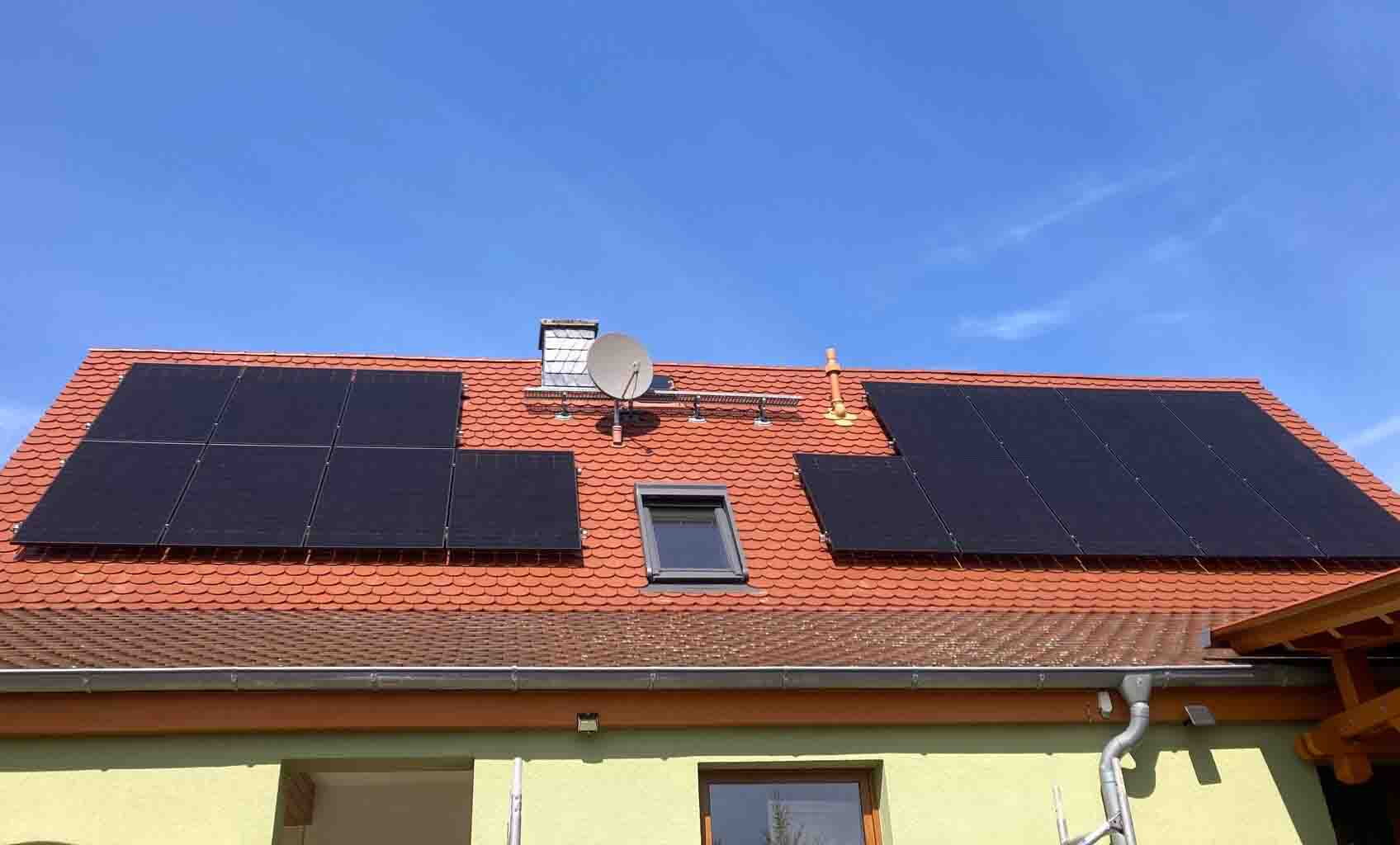 Photovoltaikanlage in Bucha, Saale-Holzland-Kreis, Thüringen