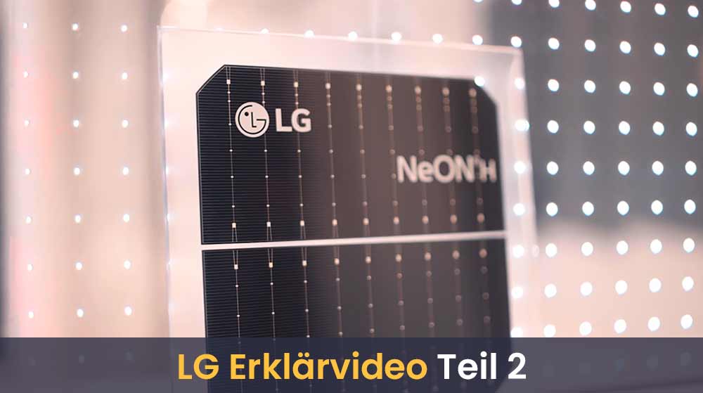 LG Solar Module Neon- Das Maß der Dinge