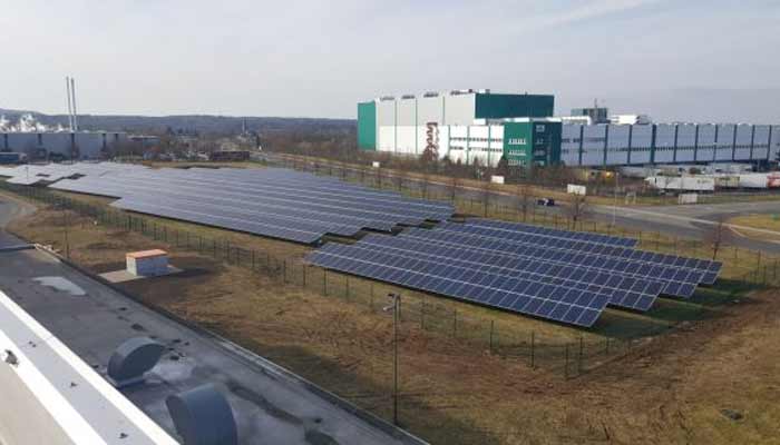 Solarstrom für Unternehmen und hohe CO2 Einsparung