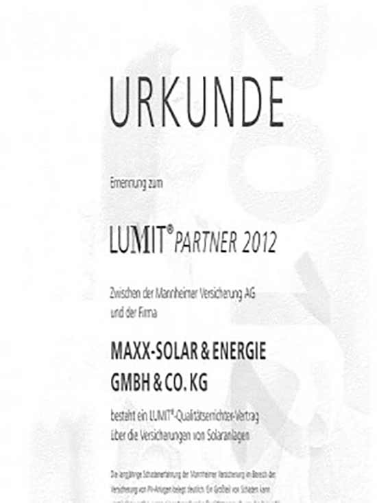 Versicherung Photovoltaikanlage